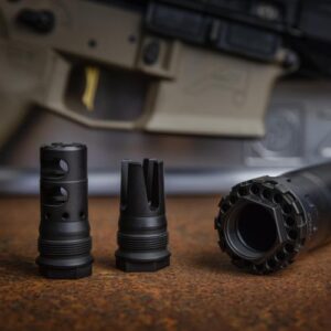 SIEGE SUPPRESSORS HAVOC FLASH HIDER 1/2X28 (PLAN B) - Image 3