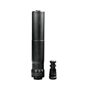 SIEGE SUPPRESSOR ROC556L w/ STRONGHOLD HUB ADAPTER & DEFENDER 2 PORT MUZZLE BRAKE - Image 2