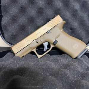 Glock 43X MOS w/ Rail (Coyote Tan)