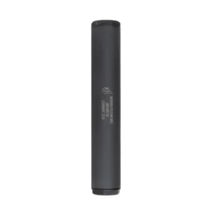 warriorsys-legionary-22-silencer-shop-central-texas-vert_1 MJ's Tactical Solutions Black cylindrical vape battery with white printed text standing upright.